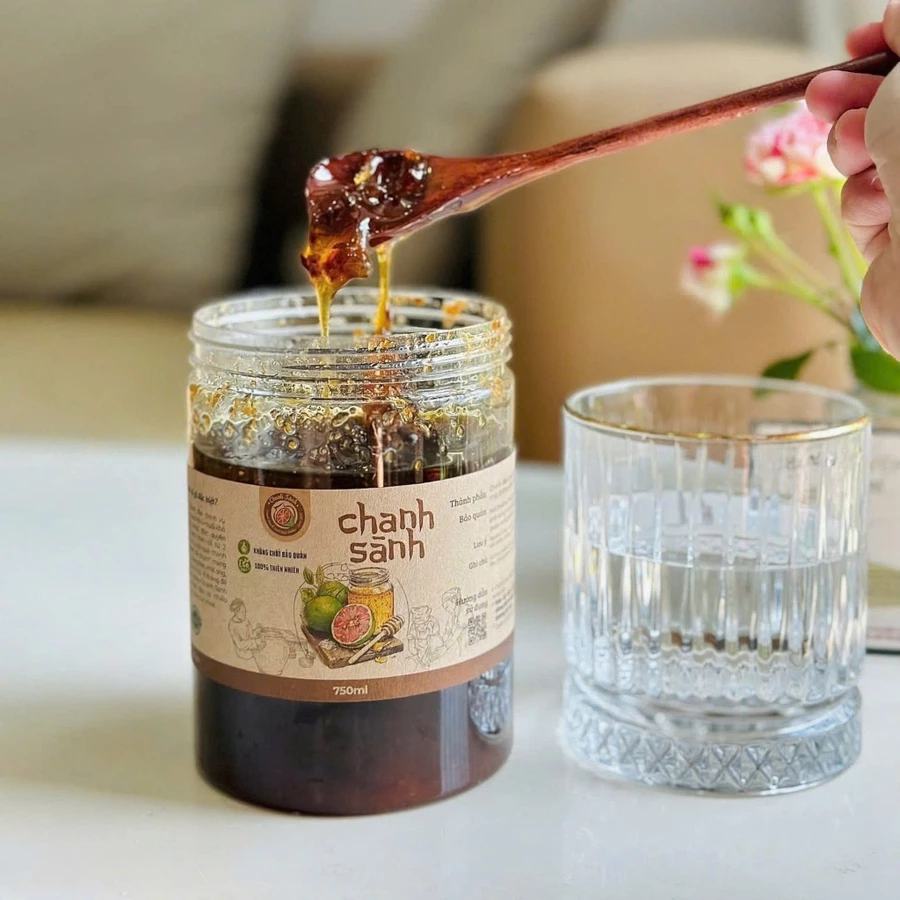  [750ml] Chanh Sành - Hỗ Trợ Tiêu Đờm, Giảm Ho, Vị Dịu Ngọt
